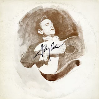Johnny Cash autograph