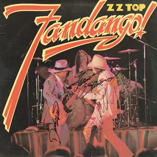 ZZ Top autograph