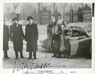 Van Johnson autograph