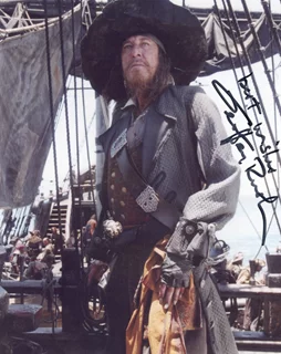 Geoffrey Rush autograph