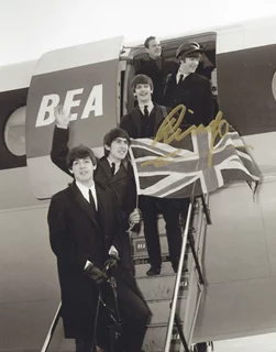 Ringo Starr autograph