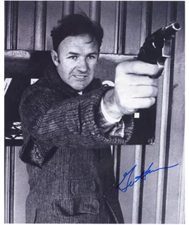 Gene Hackman autograph