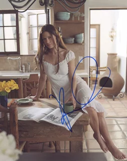 Rhona Mitra autograph