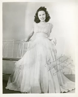 Connie Haines autograph