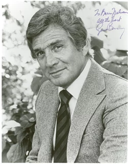 Gene Barry autograph