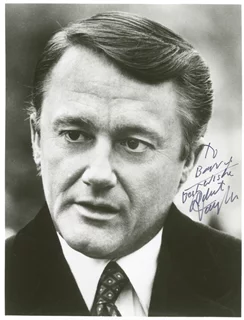 Robert Vaughn autograph