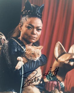 Eartha Kitt autograph