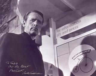Patrick McGoohan autograph