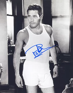 Paul Newman autograph