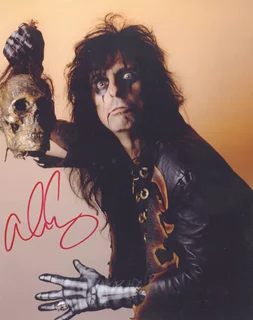 Alice Cooper autograph