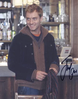 Jude Law autograph