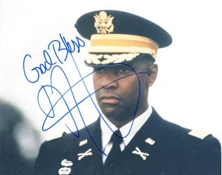 Denzel Washington autograph
