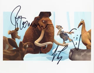 Ice Age autograph