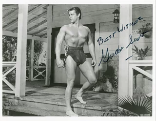 Gordon Scott autograph