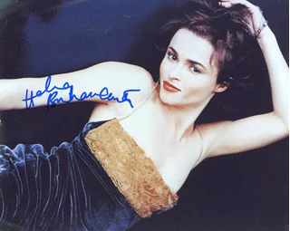 Helena Bonham Carter autograph