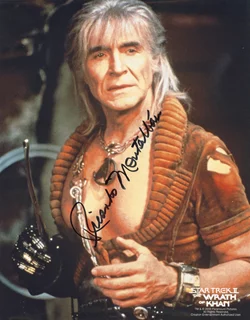 Ricardo Montalban autograph