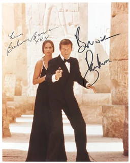 The Spy Who Loved Me autograph