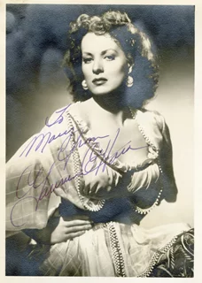 Maureen O'Hara autograph