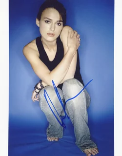 Keira Knightley autograph
