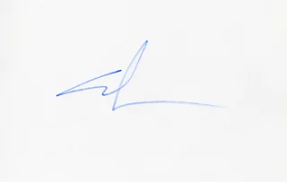 George Lucas autograph