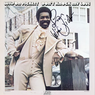 Wilson Pickett autograph
