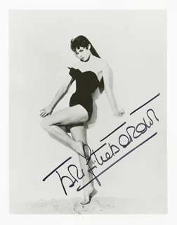 Brigitte Bardot autograph