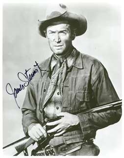 James Stewart autograph
