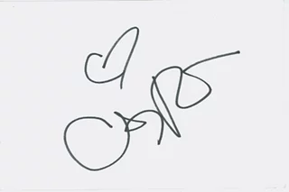 Christy Romano autograph