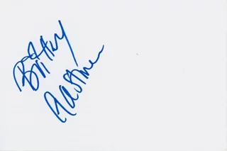 Brittny Gastineau autograph