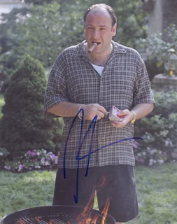 James Gandolfini autograph