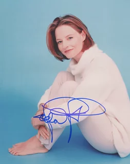 Jodie Foster autograph
