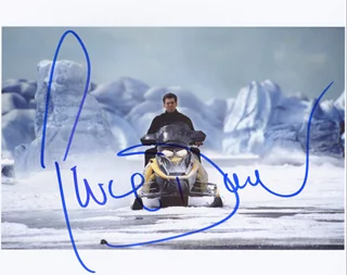 Pierce Brosnan autograph