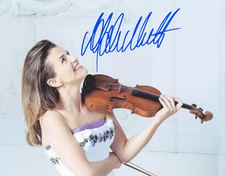 Anne-Sophie Mutter autograph