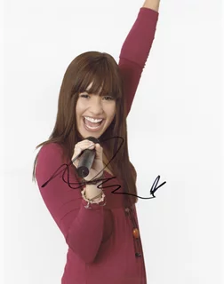 Demi Lovato autograph