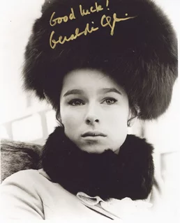Geraldine Chaplin autograph