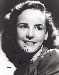 Petula Clark autograph