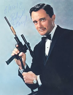 Robert Vaughn autograph