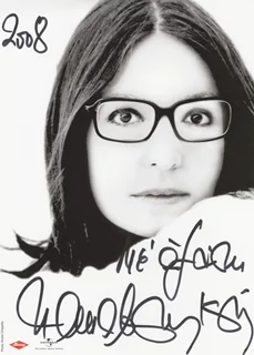 Nana Mouskouri autograph