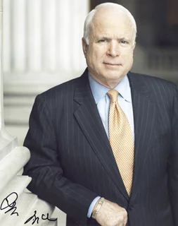 John McCain autograph