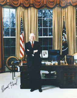 Gerald Ford autograph