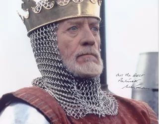 Patrick McGoohan autograph