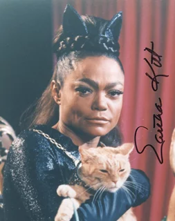 Eartha Kitt autograph