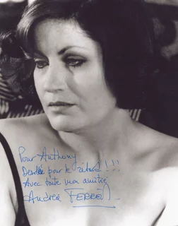 Andrea Ferreol autograph