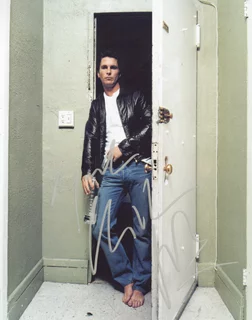 Christian Bale autograph