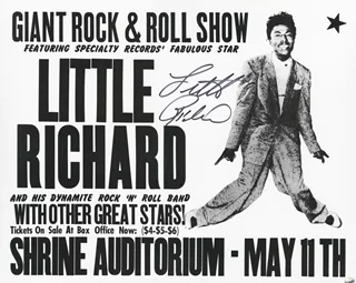Little Richard autograph