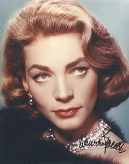 Lauren Bacall autograph