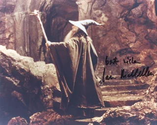 Ian McKellen autograph