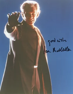 Ian McKellen autograph