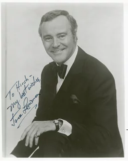 Jack Lemmon autograph