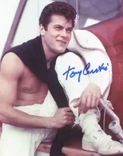 Tony Curtis autograph